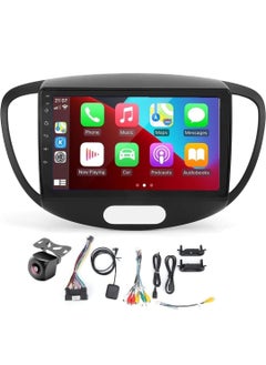 اشتري Android Car Stereo For Hyundai i10 2007-2013 9 Inch IPS Touchscreen Car Radio With Wireless Apple Carplay And Android Auto 2GB RAM 32GB Memory IPS Display DSP في الامارات