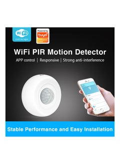 Buy Smart PIR Motion Detector, Tuya WiFi Wireless Infrared Movement Sensor,Smart Life App Remote Monitor in UAE
