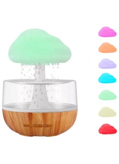 Buy Creative Rain Cloud Humidifier, Aromatherapy Machine, Raindrops, Rain Clouds, Colorful Mushroom Lamp for Household Use, Humidifier in UAE