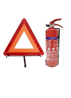 Buy Safety Kit For All Type Of Commercial & Private Vehicles Include Safety & Fire Extinguisher in UAE