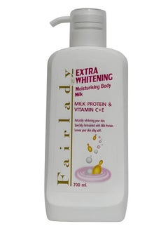 Buy Lotion to whiten and moisturize the body with milk 700 ml original in Saudi Arabia