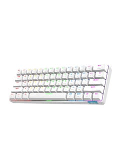 Buy Wired/Bluetooth Dual-mode Mechanical Keyboard White in Saudi Arabia