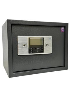 Buy Electronic Digital Safe - Dual Entry Lock Box with 2 Override Keys - Personal Home Safe for Medicine, Jewelry, Handguns, and More by LOTFY GROUP (Dark Gray) ( H30 * W38 * D30 CM ) in Egypt