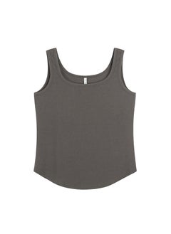 اشتري Plus Size Womens U-Neck Knit Camisole carbon ash في السعودية