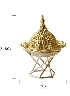 Buy Creative Lace Incense Burner Metal Craft Ornament in UAE