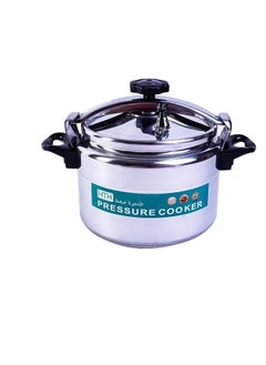 Buy HTH 40L Pressure Cooker Aluminum for Household, Super-pressure Cooker Secure Cookerware, Silver in UAE