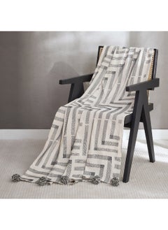 اشتري Prism Abstract Print Throw 170 x 130 cm في الامارات