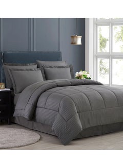 Buy 6 Pieces Comforter Set King Size in UAE