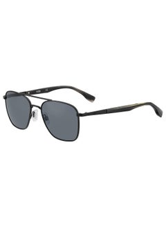 اشتري UV Protection Square Eyewear Sunglasses HG 0330/S MTT BLACK 55 في الامارات