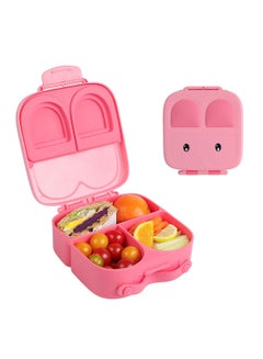 Snack Attack Bento Box or Lunch Boxes for Kids by Snack Attack 4 & 6  Convertible Compartments | Portion Lunch Box | Food Graded Materials BPA  FREE 