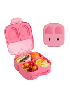 Snack Attack Lunch Box for Kids school 4/6 Convertible Compartments Barbie|  Portion Lunch Box | BPA Free