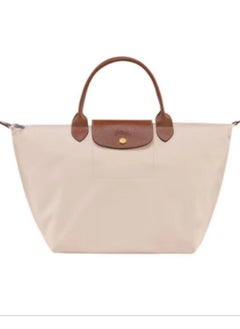 اشتري Longchamp Le Pliage Canvas Dumpling Buns Women's Bag Travel Bag Sakura brownTote Bag في السعودية