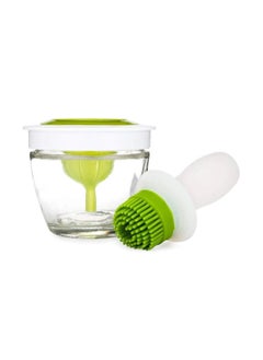 Buy Chefs Oil Brush Set, White/Green in Saudi Arabia