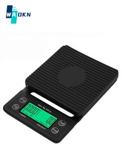 Buy Rechargeable Coffee Scale,5kg,0.1G Accuracy,Digital Food Kitchen Scale,Suitable for Hand-brewed Coffee,Baking,Jewelry,Herbs,Seasonings,4 Weight Unit Conversions,Quick Tare Function in UAE