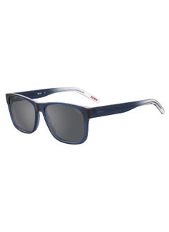 Buy Men's UV Protection Rectangular Sunglasses - Hg 1260/S Blue Millimeter - Lens Size: 57 Mm in Saudi Arabia