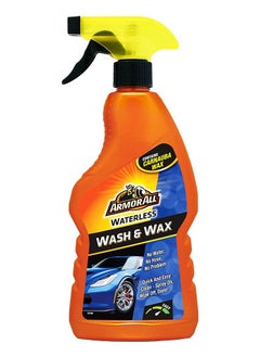 Buy Waterless Wash & Wax 500ml Contains Carnauba Wax in UAE