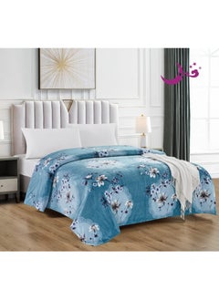 Buy 1 Piece Soft Bed Polyester Blanket single Size 150*200 cm in Saudi Arabia