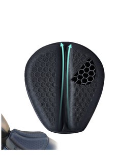 Buy Motorcycle Seat Cushion 3D Honeycomb Motorcycle Gel Seat Cushion Petal Shape Design - Not Stuffy, Protecting Sensitive Areas, Stay Cool and Comfortable for Long Ride in UAE