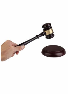 Buy Wood Gavel Wooden Handcrafted Sound Block for Lawyer in Saudi Arabia