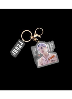 Buy 1 Pcs BTS Keychain Pendant Key Ring Bagpack Keychain School Bag Accessory Hanging Drop Decorate for Army Fans Gift in Saudi Arabia