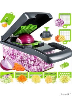 Buy Kitchen Professional Vegetable Cutter Slicer Dicer in Saudi Arabia