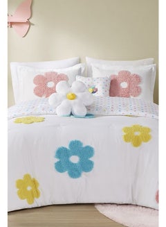 Buy 8 Piece Gracie Kids Comforter Cotton 100% Person White in Saudi Arabia