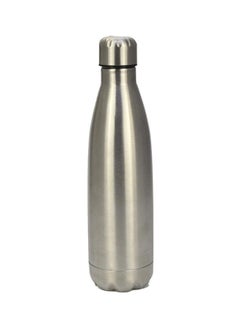 اشتري Stainless Steel Vacuum Insulated Water Bottle, Silver  500Ml, Hot Drinks Up To 12 Hours  And Cold Drinks Up To 24 Hours  Eco Friendly في مصر