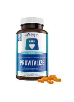 Buy Original Provitalize | Natural Menopause Probiotics for Weight Gain, Hot Flashes, Night Sweats, Low Energy, Mood Swings, Gut Health. Unique Probiotics Formula in UAE