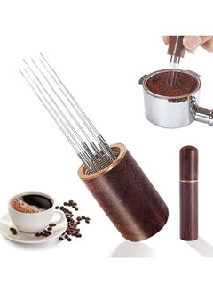 Buy 6 Needles Distributor Coffee Hand Stirrer Tool for Home Kitchen Cafe in Saudi Arabia