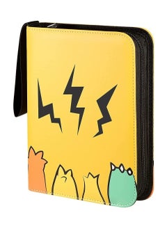 Buy 400 Pockets Binder Card Holder, Pocket Pokemon Card Sleeves, Portable Card Collector Album with 50 Removable Sheets Compatible with Pokemon Card for Boys Girls in Saudi Arabia