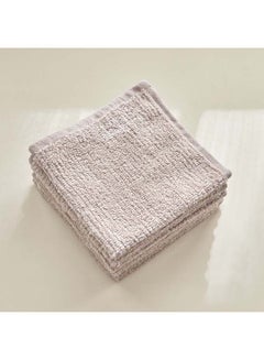 اشتري Cloud Touch 6-Piece Zero Twist Cotton Face Towel Set 30x30 cm في الامارات