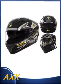 اشتري ABS Shell Full face Outside Sport Protection Riding Helmet Double Lens Racing Motorcycle Racing Helmets في الامارات