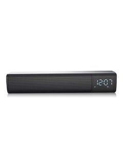 اشتري Bluetooth Wireless Speaker With FM Radio And Clock LU-VQ9-75 Black في الامارات