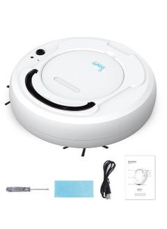 Buy Three-in-one smart vacuum cleaner robot for household use with charging in Saudi Arabia