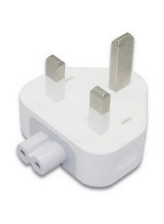 Buy AC Adapter UK Wall Plug Duckhead for Apple Macbook iPad iPhone Power Charger in UAE
