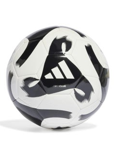 Buy adidas TIRO CLB WHITE/BLACK FOOTBALL/SOCCER BALL (MACHINE-STITCHED) HT2430 for Unisex white in Egypt