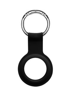 اشتري Devia Silicon Secure Holder with Key Ring for AirTag – Black في مصر