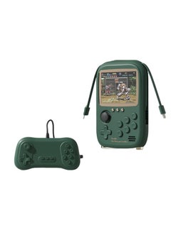 اشتري DY-19 Portable Retro Handheld Game Console, 6000mAh Capacity, 3.2-Inch Soft Light Colour Screen, Built-in 10000+ Game (Green) في السعودية