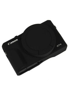 Buy G7X Iii Silicone Case Tuyung Protective Camera Case Silicone Cover Compatible With Canon Powershot G7X Mark Iii Black in Saudi Arabia