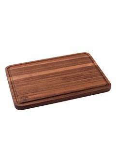 Buy Luxury rectangular wooden cutting board, width 25 cm, length 38 cm in Saudi Arabia