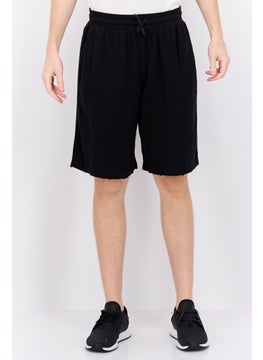 Buy Men Plain Basic Shorts, Black in Saudi Arabia