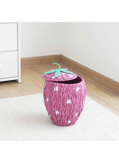 اشتري Magical Strawberry Storage Basket 24.5X33.5cm - Pink في الامارات