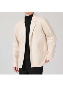 اشتري Hip Mens Casual Blazer Outerwear Khaki في السعودية