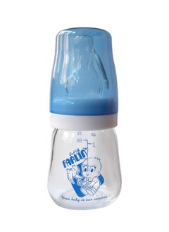 Buy Glass Feeding Bottle 60ml 1Pack- 1PC Blue in UAE