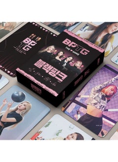 Buy 55 Pcs Kpop BLACKPINK First Official Game Photocard Temptation Combination Lomo Cards For Fans Collection Gifts - Become a Producer and Make BLACKPINK The World's Greatest in Saudi Arabia