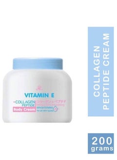 Buy Body Cream Vitamin E Collagen Peptide 200 g in UAE
