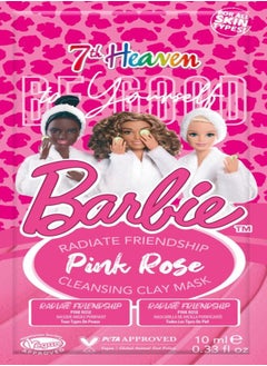 اشتري 7th Heaven Barbie Pink Rose Cleansing Clay Mask 10ml في الامارات