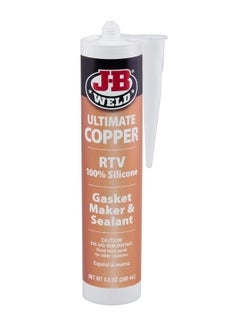 Buy J-B Weld 32925 Ultimate Copper High Temperature RTV Silicone Gasket Maker and Sealant - 9.5 oz in UAE