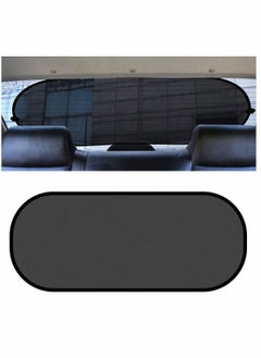 Buy Car Rear Window Sunshade with Suction Cup 2 Pcs Sun UV Rays Protection for Car Back Window Sunlight Shield Blocker Mesh Cover for Rear Facing Seats Car Accessories for Pets Children (39"x19"/Rear) in Saudi Arabia