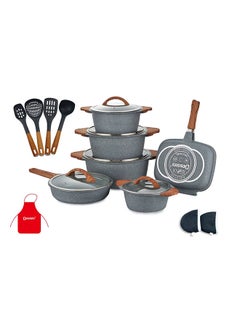 Buy 19Pcs Granite Cookware Set 2060 in UAE